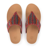 The Sak Everly Sandal - Hand Crochet - Sunset Stripe