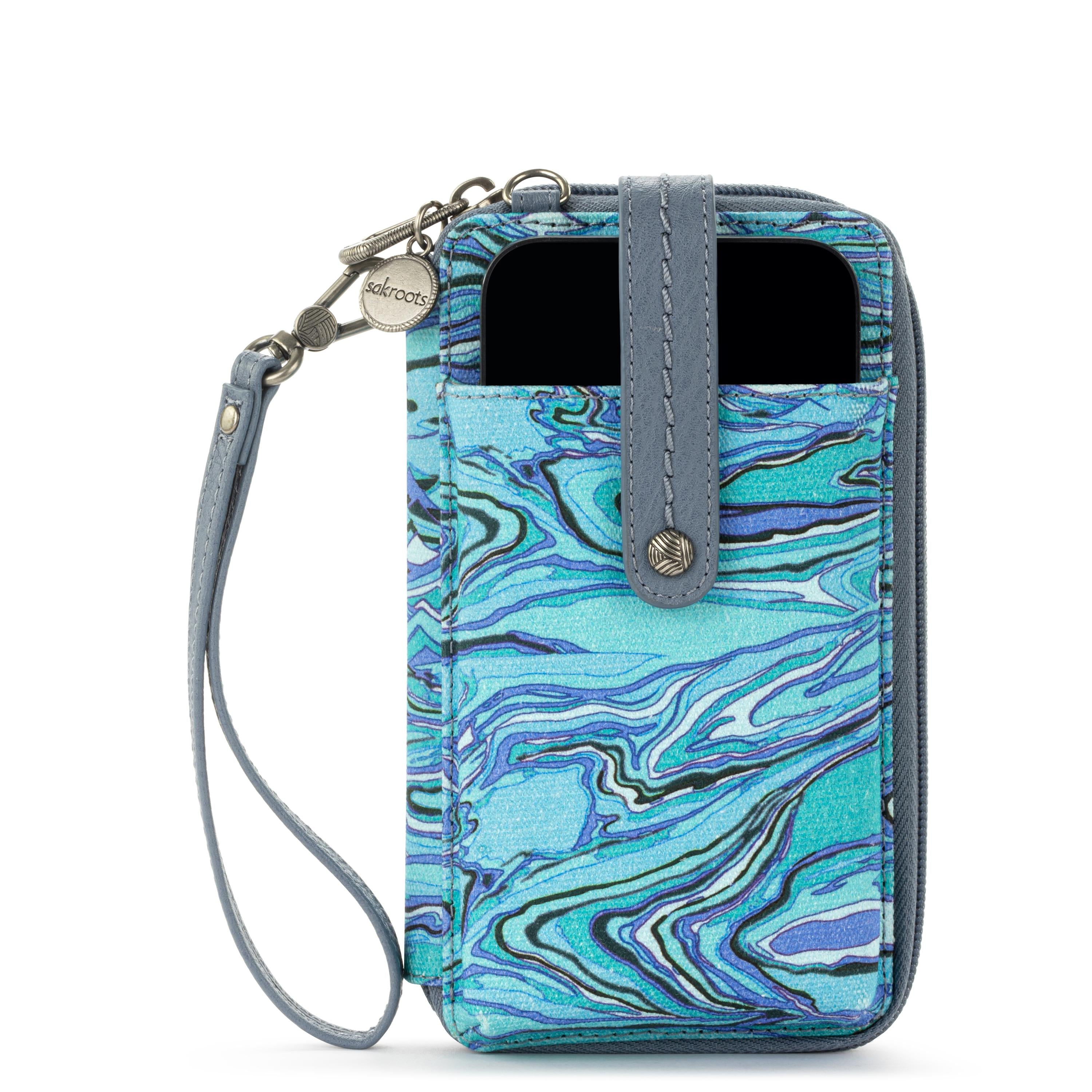 Sakroots Salinas Smartphone Wallet - Canvas - Reef Water Nation