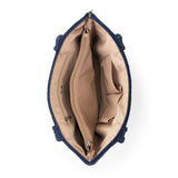 The Sak Crafted Classic Carryall - Hand Crochet - Denim Medallion