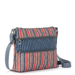Sakroots Basic Crossbody - EcoTwill - Vintage Multi Stripe Diamond Quilted