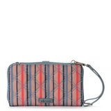 Sakroots Smartphone Wallet - EcoTwill - Vintage Multi Stripe Diamond Quilted