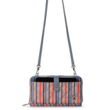 Sakroots Smartphone Wallet - EcoTwill - Vintage Multi Stripe Diamond Quilted