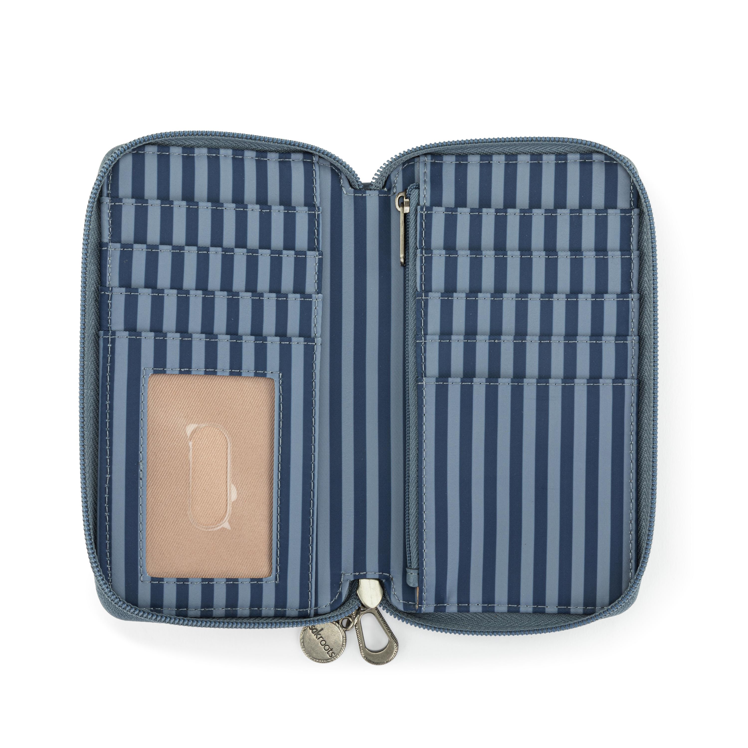 Sakroots Salinas Smartphone Wallet - EcoTwill - Vintage Multi Stripe Diamond Quilted