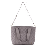 Sakroots Arlo Large Tote - EcoTwill - Mushroom Diamond Quilted