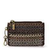The Sak Encino Essential Wallet - Hand Crochet - Aspen Stripe