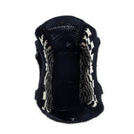 The Sak Lanie Market Tote - Hand Crochet - Black Check