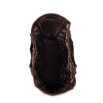 The Sak Lanie Market Tote - Hand Crochet - Brown Check