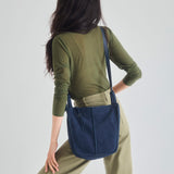 The Sak Los Feliz Crossbody - Leather - Indigo Suede