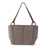The Sak Los Feliz Satchel - Leather - Mushroom Suede