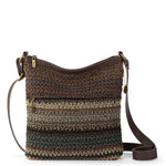 The Sak Lucia Crossbody - Hand Crochet - Aspen Stripe