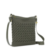 The Sak Lucia Crossbody - Hand Crochet - Moss Cozy Weave
