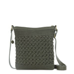 The Sak Lucia Crossbody - Hand Crochet - Moss Cozy Weave