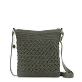 The Sak Lucia Crossbody - Hand Crochet - Moss Cozy Weave