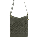 The Sak Lucia Crossbody - Hand Crochet - Moss Cozy Weave
