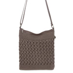 The Sak Lucia Crossbody - Hand Crochet - Mushroom Cozy Weave