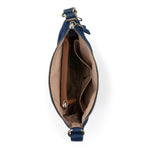 The Sak Lucia Crossbody - Leather - Indigo Suede