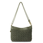 The Sak Lumi Crossbody - Hand Crochet - Moss Cozy Weave