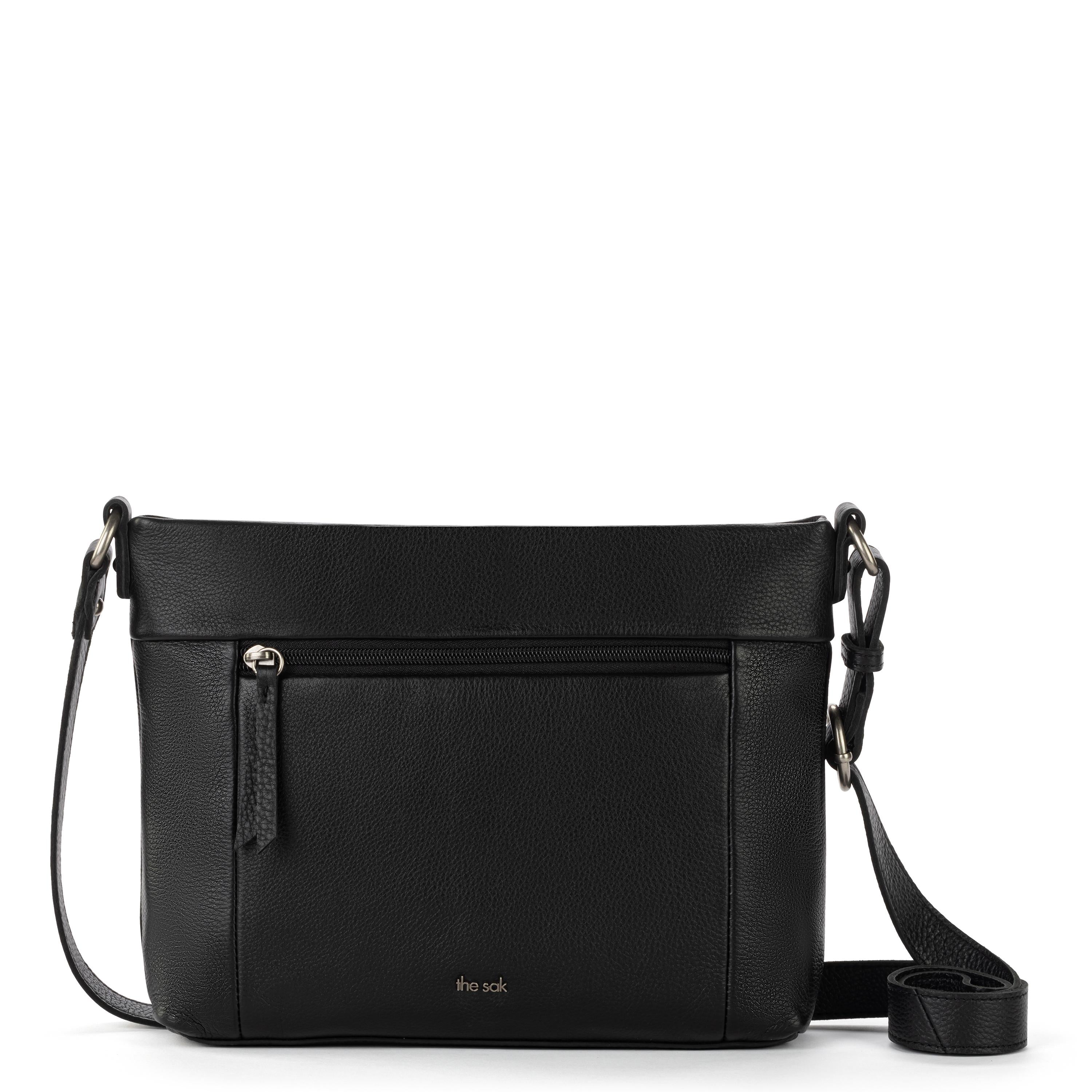 The Sak Melrose Crossbody - Leather - Black Silver Stud