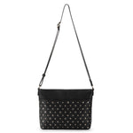 The Sak Melrose Crossbody - Leather - Black Silver Stud