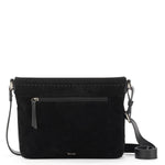 The Sak Melrose Crossbody - Leather - Black Suede Patch