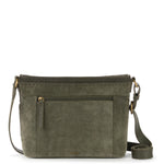 The Sak Melrose Crossbody - Leather - Moss Suede Patch