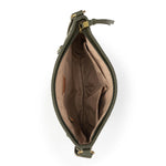 The Sak Melrose Crossbody - Leather - Moss Suede Patch
