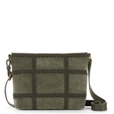 The Sak Melrose Crossbody - Leather - Moss Suede Patch