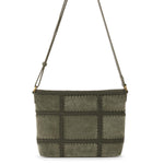 The Sak Melrose Crossbody - Leather - Moss Suede Patch