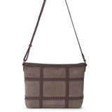 The Sak Melrose Crossbody - Leather - Mushroom Suede Patch