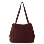 The Sak Melrose Satchel - Leather - Black Cherry