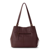 The Sak Melrose Satchel - Leather - Mahogany