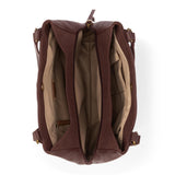 The Sak Melrose Satchel - Leather - Mahogany