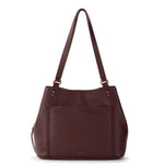 The Sak Melrose Satchel - Leather - Mahogany