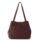 The Sak Melrose Satchel - Leather - Mahogany