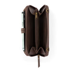 The Sak Iris Smartphone Wallet - Hand Crochet - Aspen Stripe
