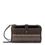 The Sak Iris Smartphone Wallet - Hand Crochet - Aspen Stripe
