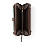 The Sak Iris Smartphone Wallet - Hand Crochet - Mushroom Cozy Weave