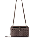 The Sak Iris Smartphone Wallet - Hand Crochet - Mushroom Cozy Weave