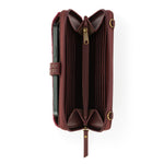 The Sak Iris Smartphone Wallet - Leather - Black Cherry