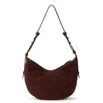 The Sak Tess Shoulder Bag - Leather - Mahogany Suede