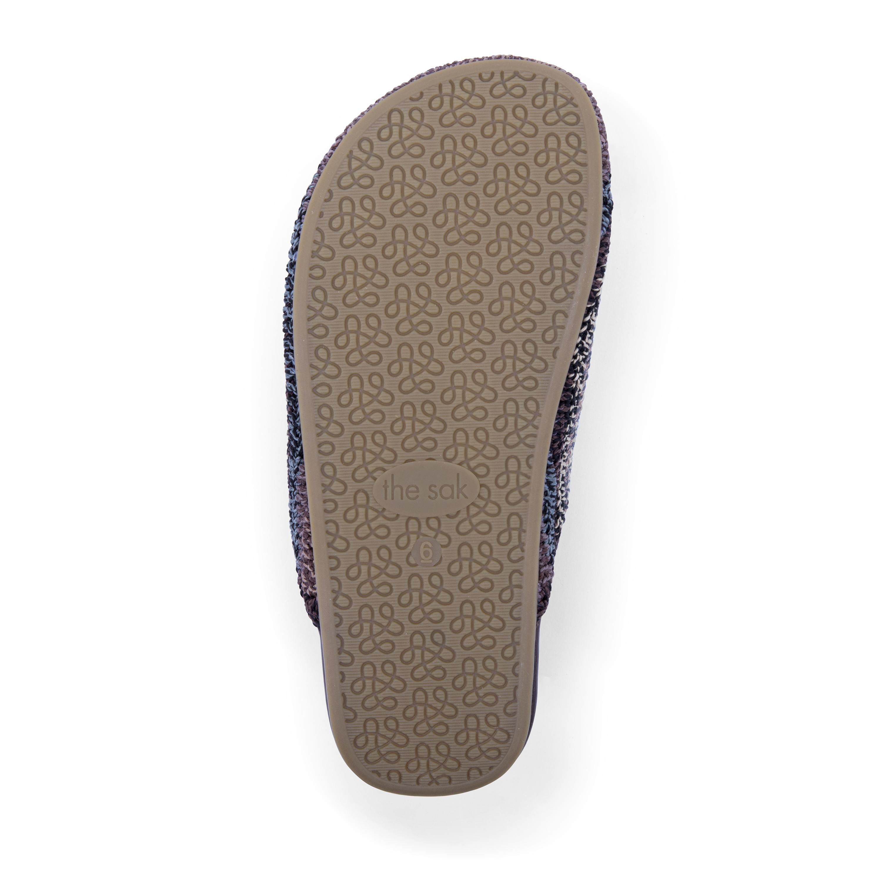 The Sak Bolinas Clog - Hand Crochet - Aspen Stripe