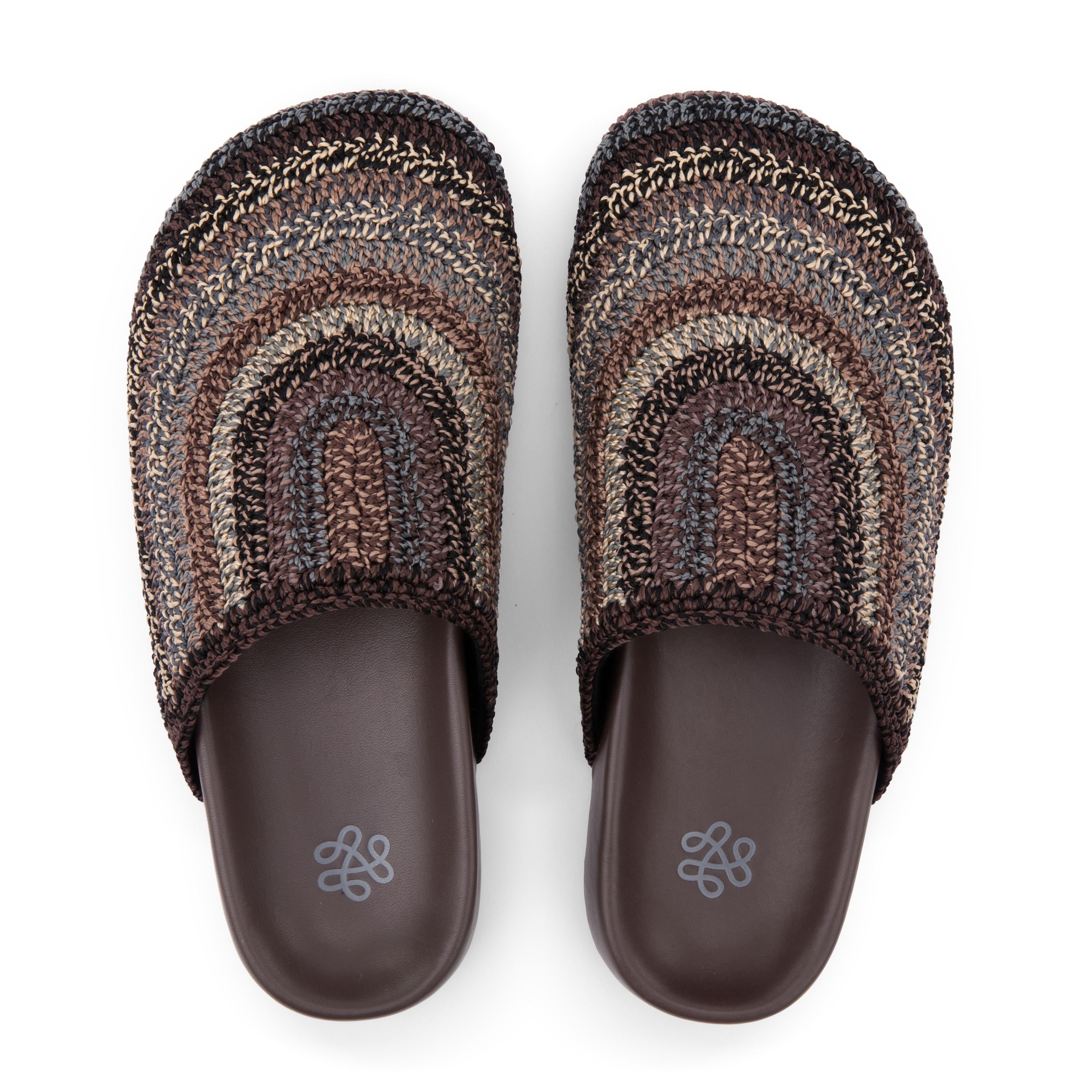 The Sak Bolinas Clog - Hand Crochet - Aspen Stripe