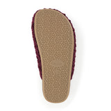 The Sak Bolinas Clog - Hand Crochet - Black Cherry Cozy