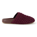 The Sak Bolinas Clog - Hand Crochet - Black Cherry Cozy