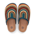 The Sak Bolinas Clog - Hand Crochet - Woodland Stripe