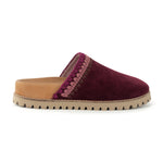 The Sak Bolinas Lug Sole Clog - Leather - Black Cherry Seminyak