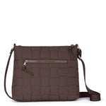 Sakroots Basic Crossbody - EcoTwill - Mahogany Woven Quilted