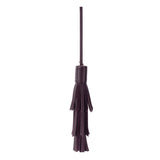 The Sak Cypress Tassel Dangle - Leather - Aubergine