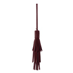 The Sak Cypress Tassel Dangle - Leather - Black Cherry