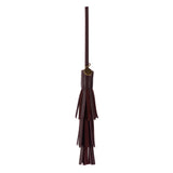 The Sak Cypress Tassel Dangle - Leather - Mahogany